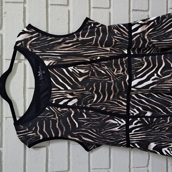 GIULIANA Animal Print Sleeveless Lined Forml/Business Dress. Size 2X NWT - Picture 2 of 12